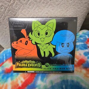 Paldea Evolved Pokemon Center Elite Trainer Box - Sealed